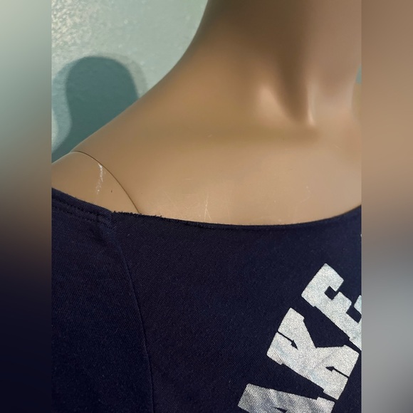 Victoria’s Secret PINK New York Yankees Navy Cropped Top - Picture 16 of 16